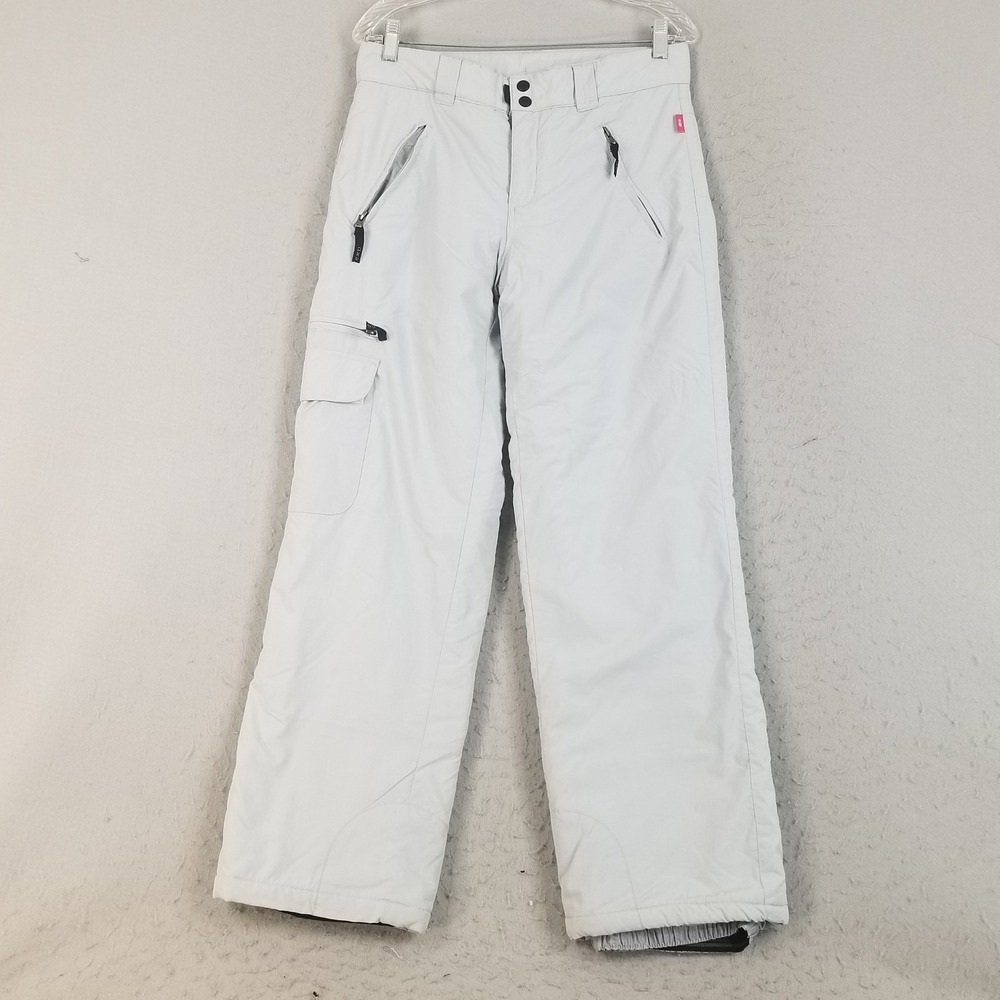 Exposure Project Snow Pants Womens M Gray‎ Waterproof Insulated Adjustable Waist